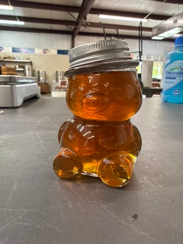 4 oz Glass Honey Bear