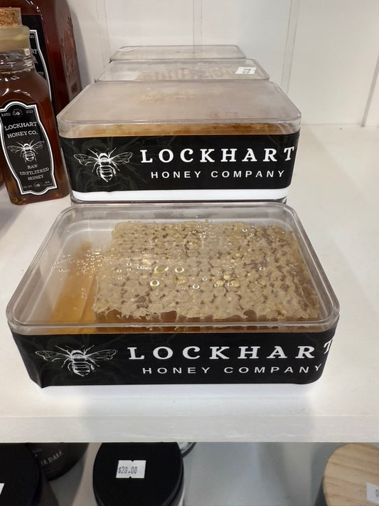 Lockhart Honey Company Raw Comb Honey – Straight from the Hive