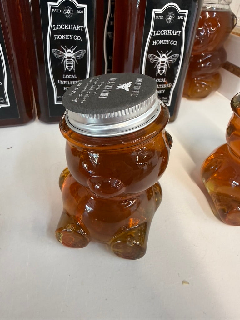 4 oz Glass Honey Bear